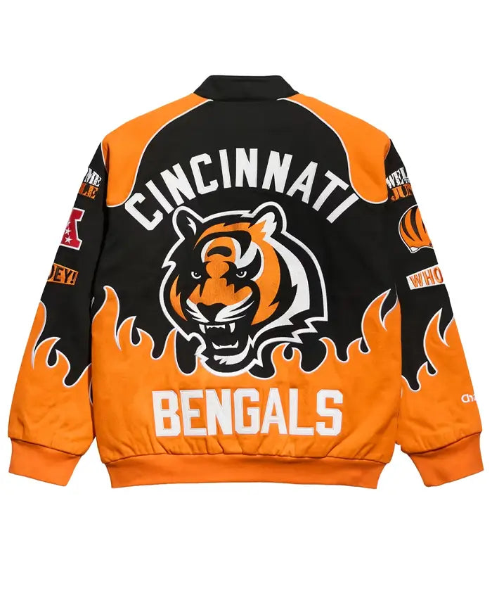 Cincinnati Bengals Chalk Line Racing Jacket