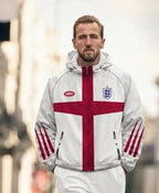 Corteiz x England World Cup 2026  White Track Jacket