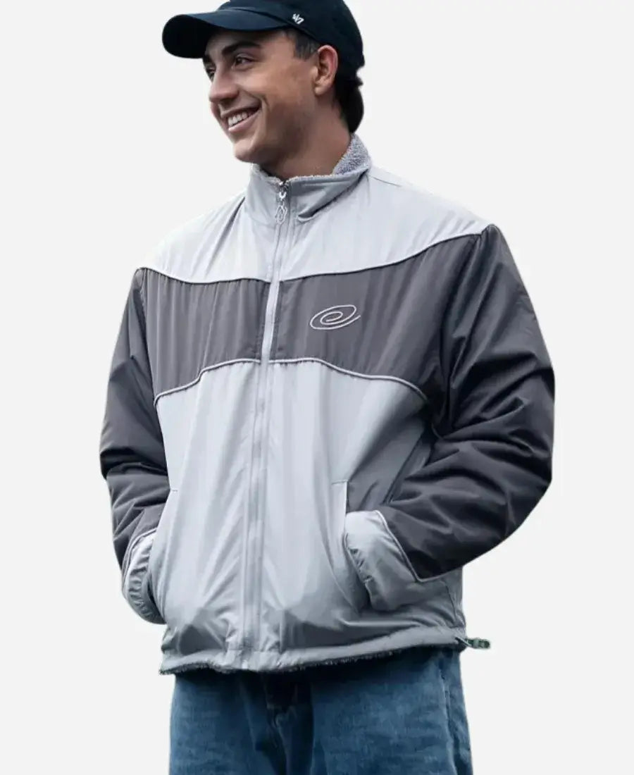 Cozmoz Reversible Polyester Jacket Grey
