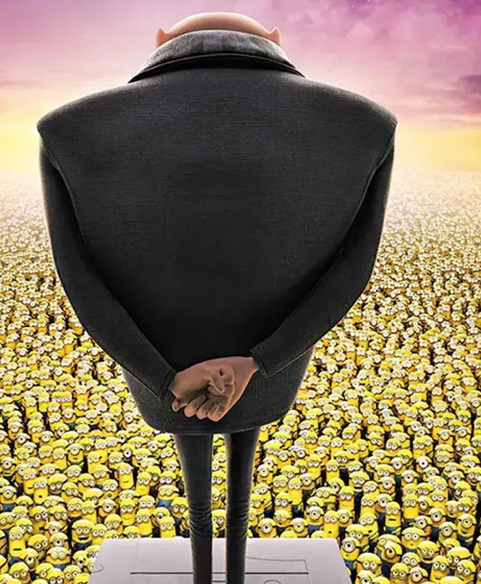Despicable Me Gru Costume Black Jacket