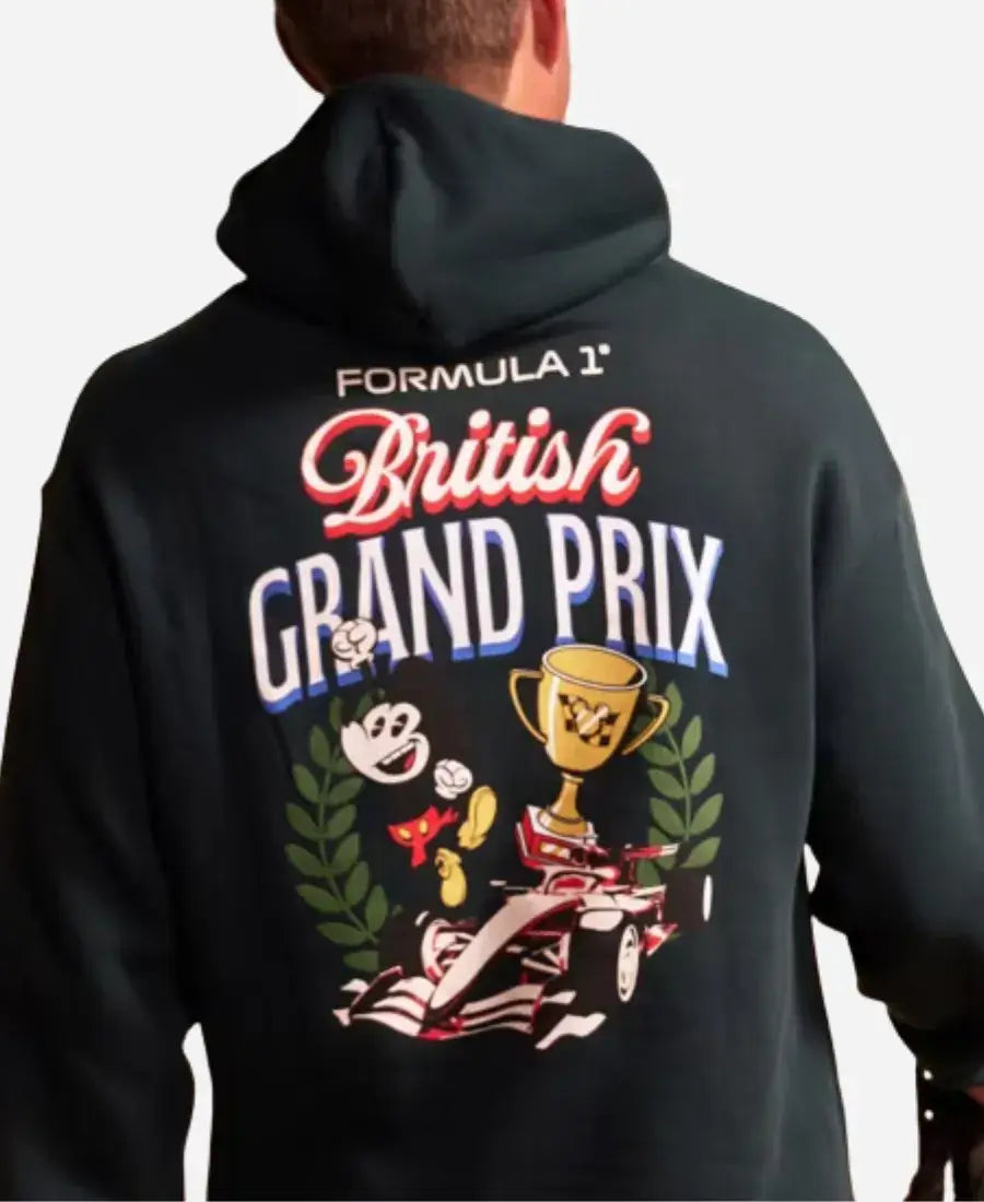 Disney x F1 British Grand Prix Black Hoodie