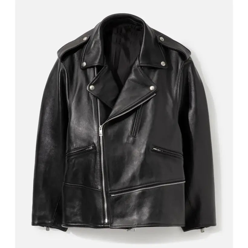 Double-End Vintage Leather GT Riders Jacket For Men & Women