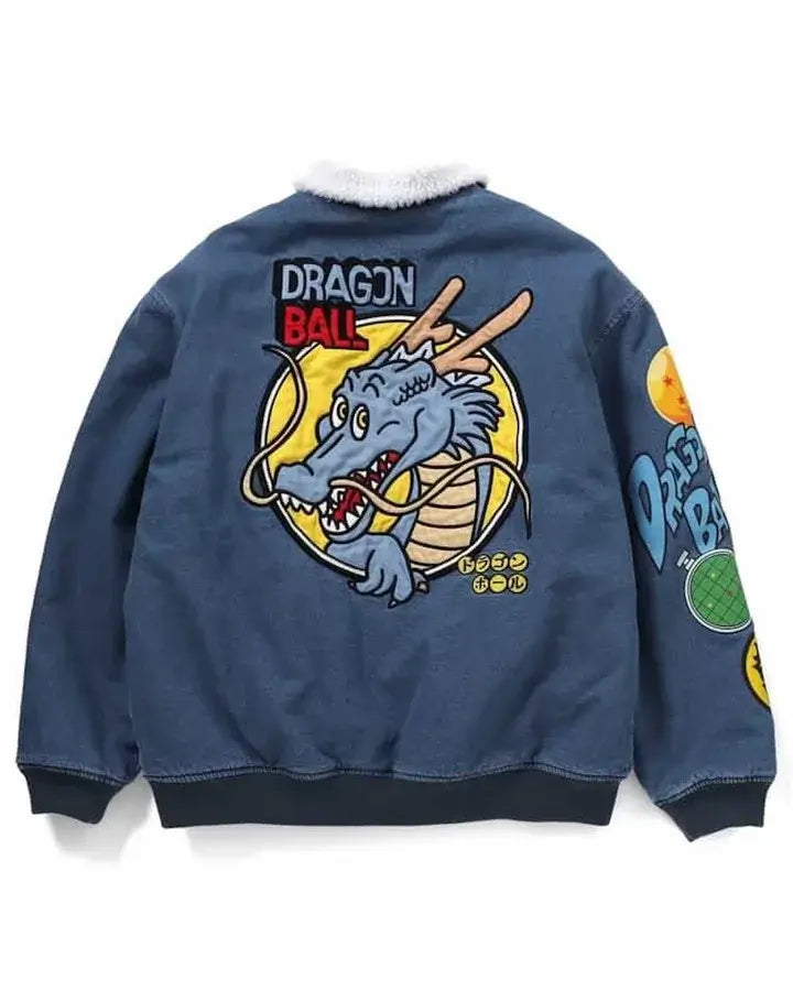 Dragon Ball x BREEZE 2026 Blue Denim Jacket