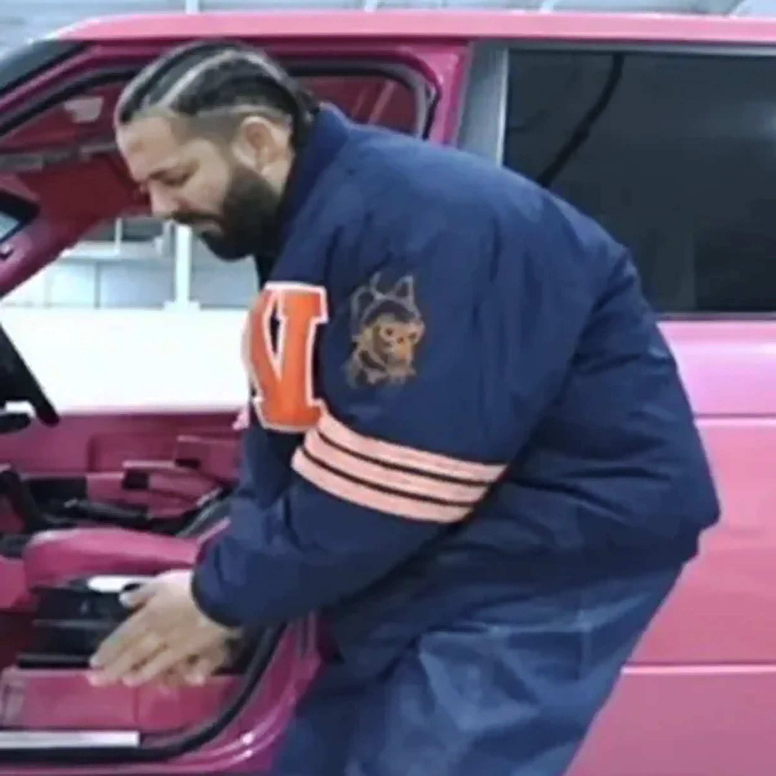 Drake FOMO Not So Short Film Navy  Jacket