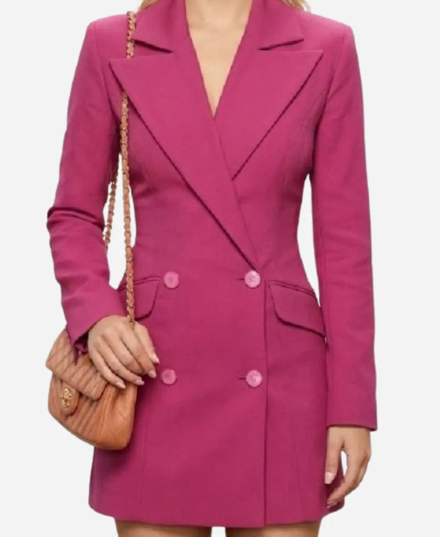 Elle S01 Lexi Pink Minetree Blazer