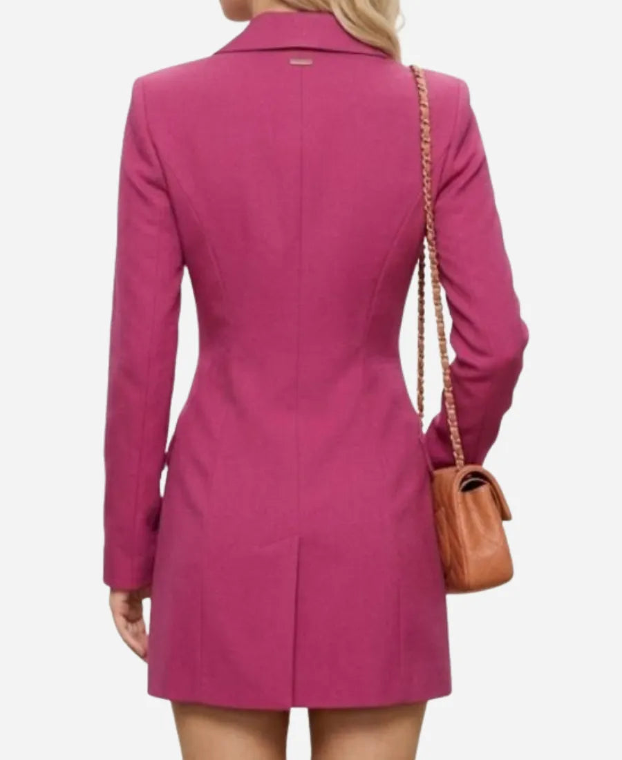 Elle Season 01 Lexi Pink Minetree Blazer