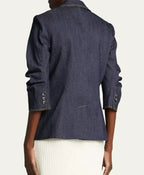 Emily Orozco Blue Denim Blazer