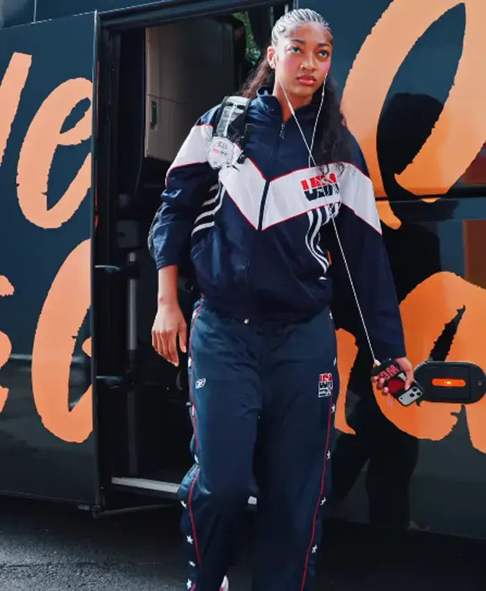 FIBAWWC USA Angel Reese Windbreaker Track Jacket