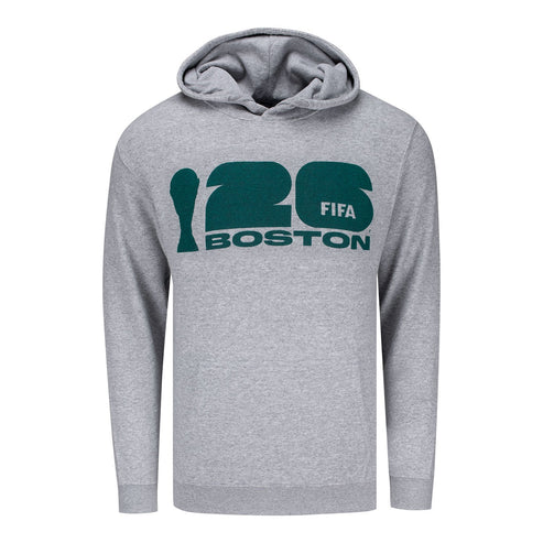 FIFA World Cup 2026 Boston Grey Hoodie