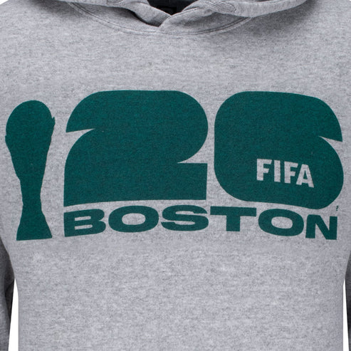 FIFA World Cup 2026 Boston Grey Hoodie