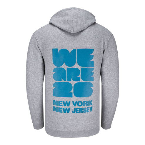 FIFA WC 26 New York New Jersey Grey Hoodie