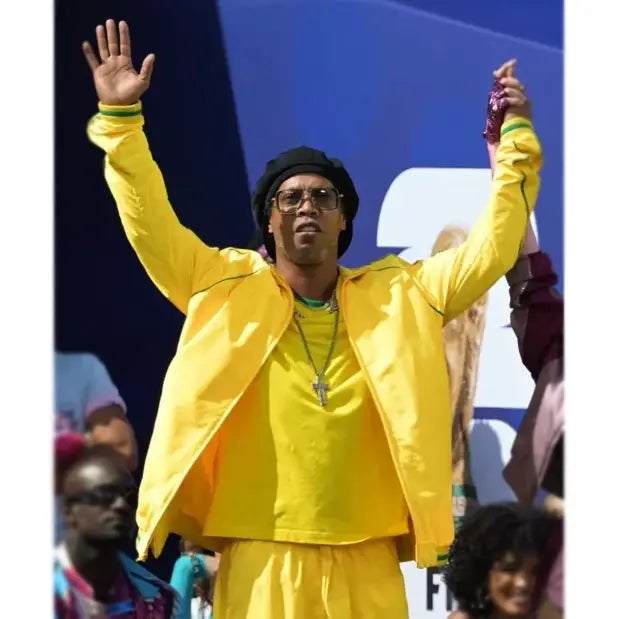 FIFA 2026 Ronaldinho Yellow Jacket For Men & Women