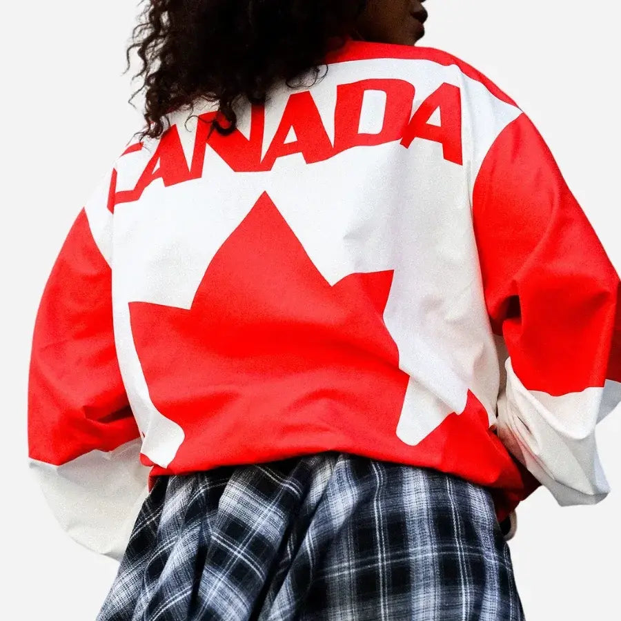 FIFA 2026  World Cup Canada Windbreaker Red & White Jacket