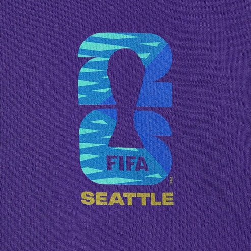 FIFA WC 2026 Seattle Pullover Purple Hoodie