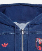 FIFA WC Japan 2026  Blue Zipper Hooded Jacket