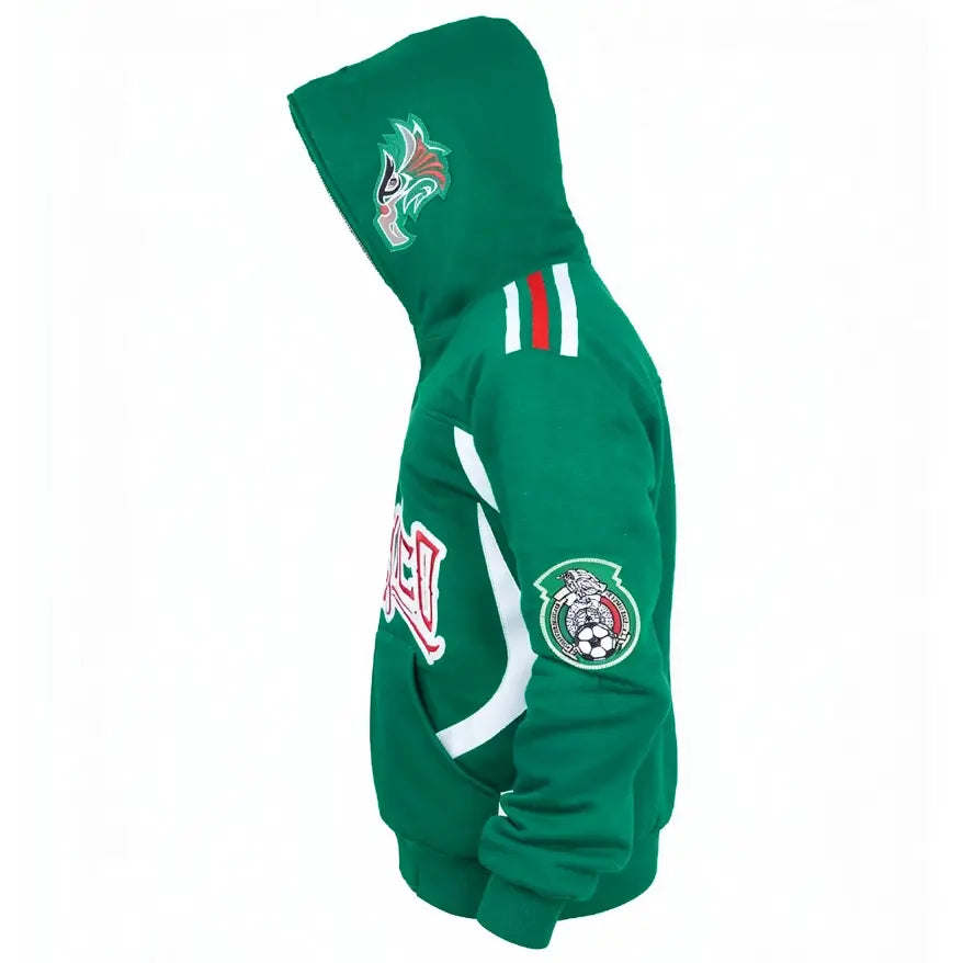 FIFA World Cup 2026 Mexico Green Hooded Jacket