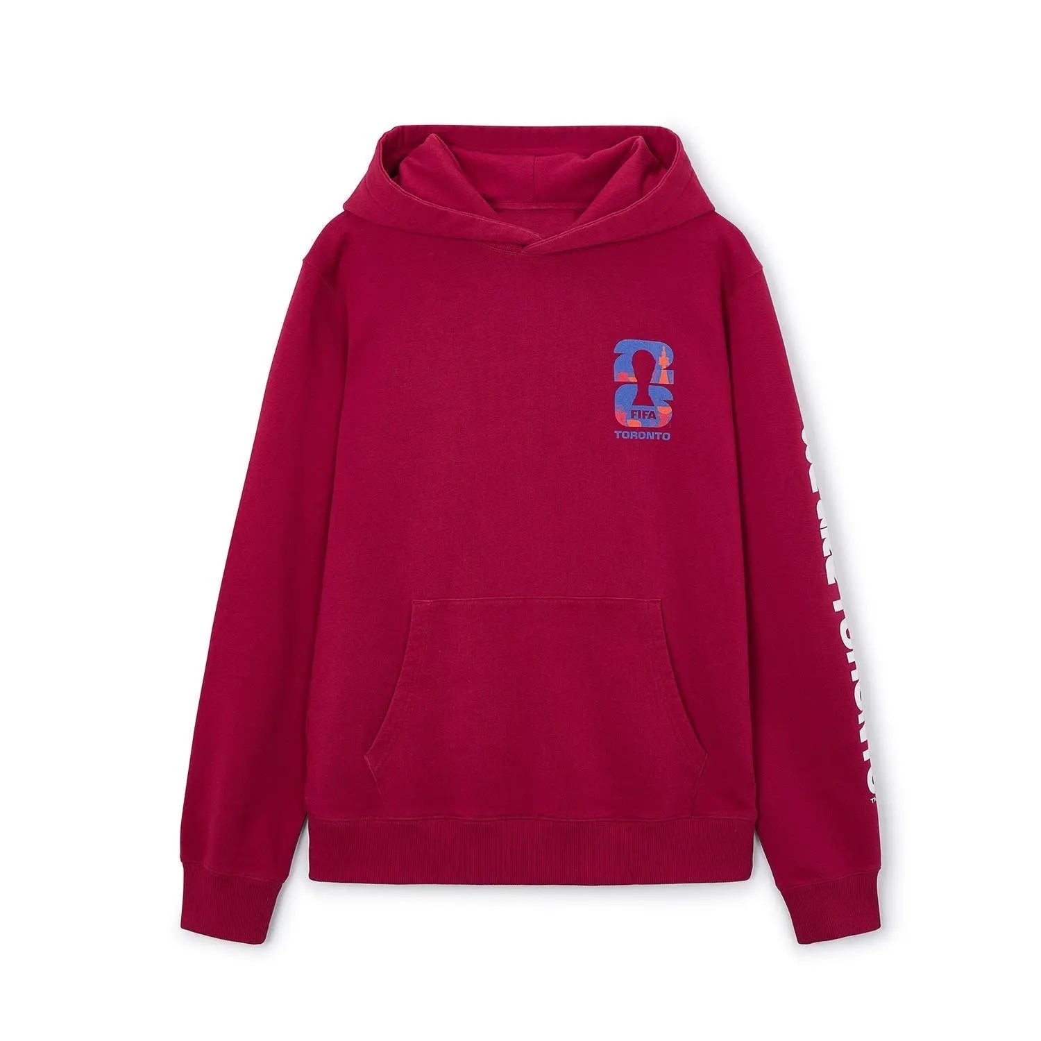 FIFA World Cup 2026 Troronto Maroon Hoodie