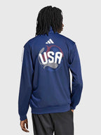 FIFA World Cup 2026 USA Track Navy Blue Zip Jacket