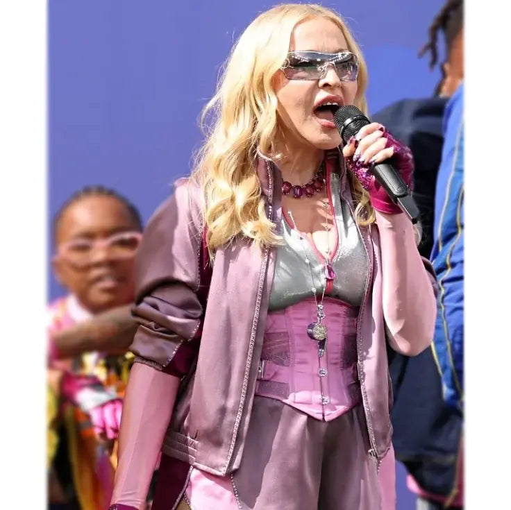 FIFA World Cup Final Halftime Show Madonna Jacket