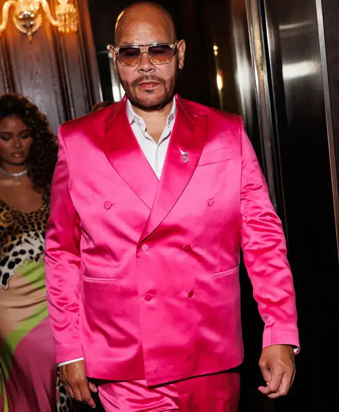 Fat Joe 56th Birthday Pink Blazer