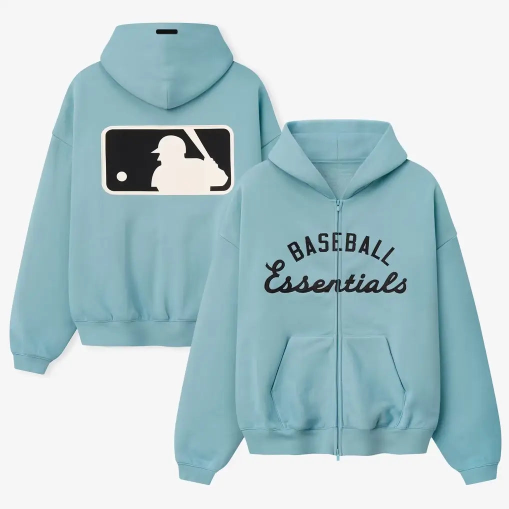 Fear of God Essentials x MLB Full-Zip Sport Hoodie