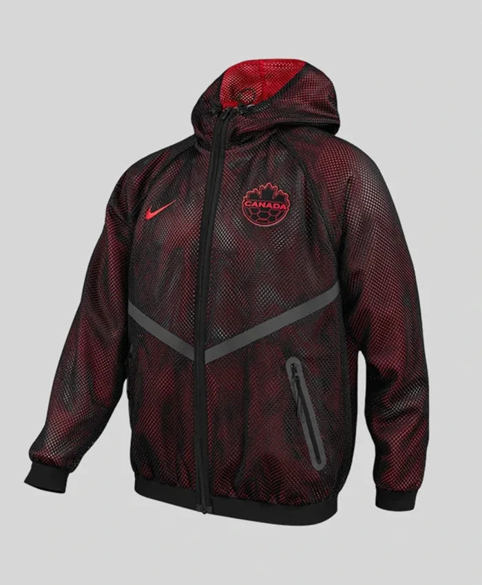 Fifa World Cup 2026 Canada Mesh Anthem Jacket