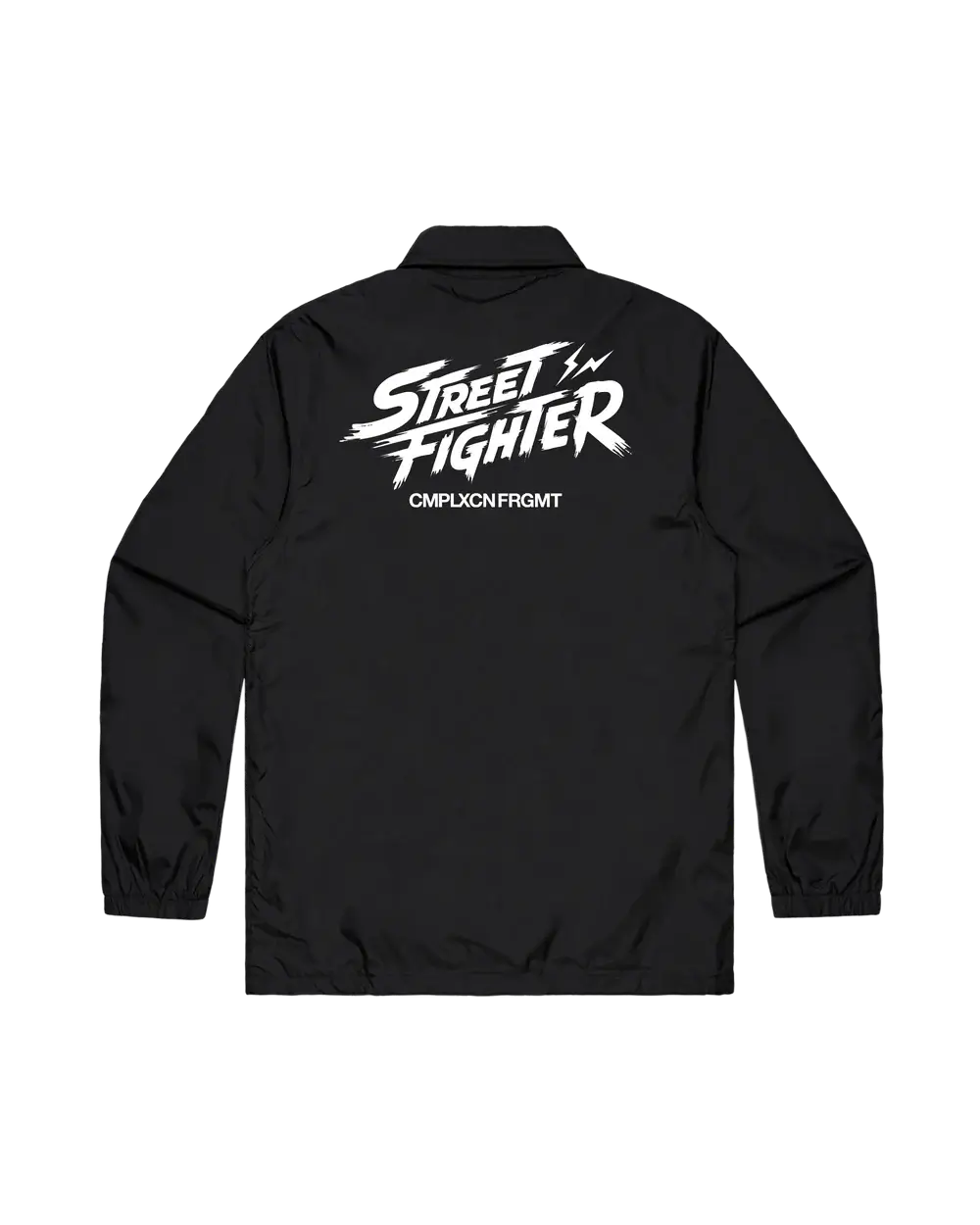 Fragment X Street Fighter Logo Coach Jacket For Men & Women