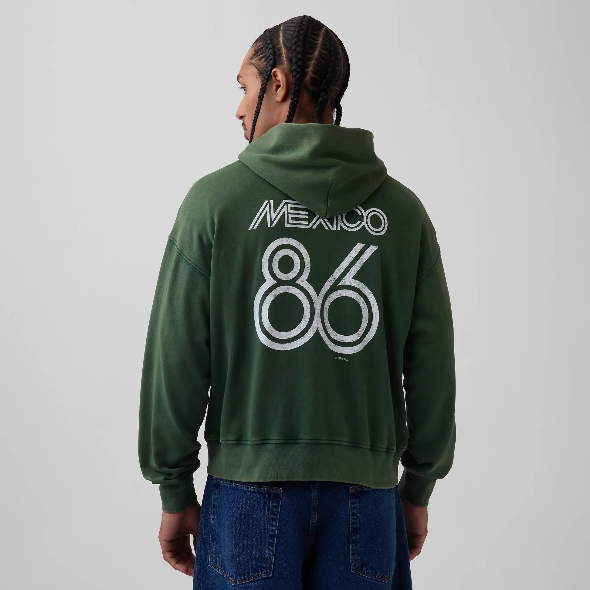 GAP x FIFA WC Mexico Pullover Green Hoodie