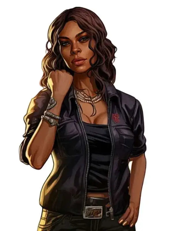 GTA 6 Lucia Caminos Black Jacket