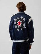 Gap x Lichtenstein Whitney Standing Explosion Varsity Jacket For Men & Women