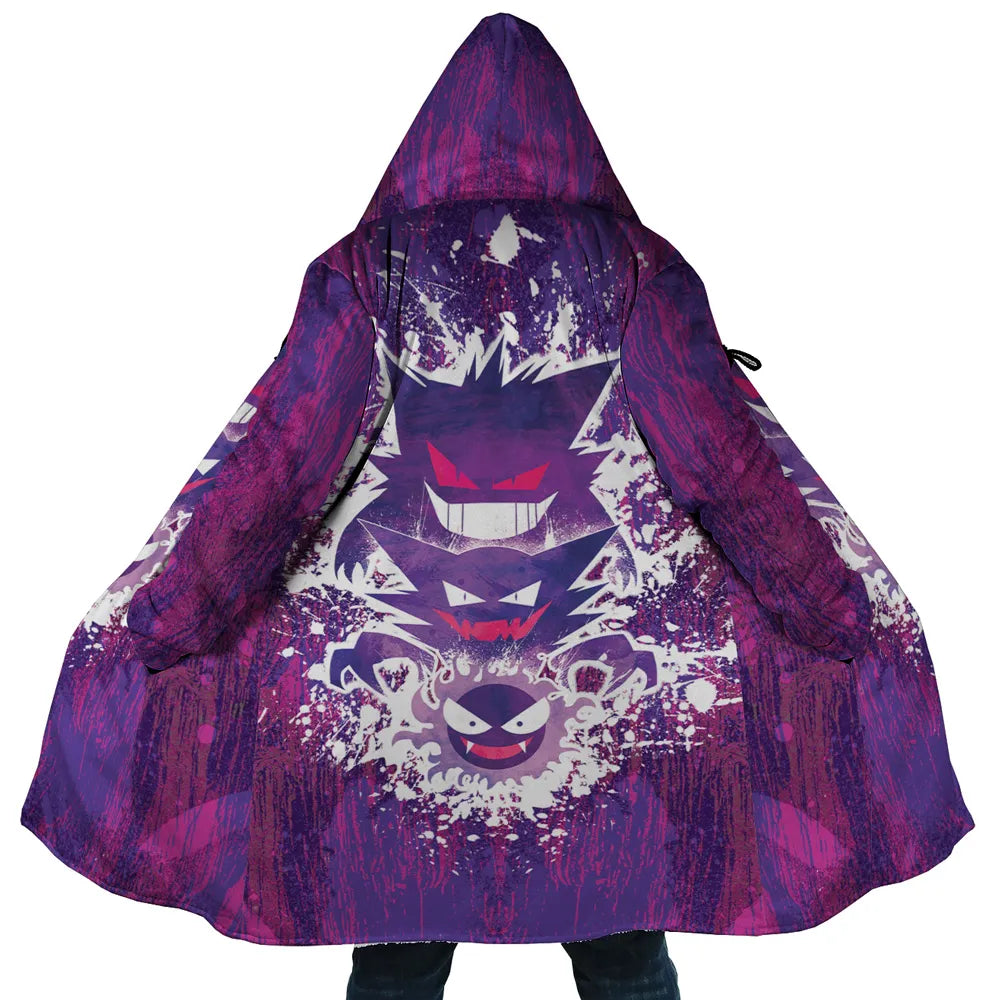 Gastly Haunter Gengar Pokémon Hooded Overcoat