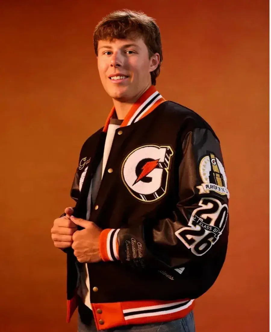 Gatorade 2026 Players of the Year Black Varsity Jacket