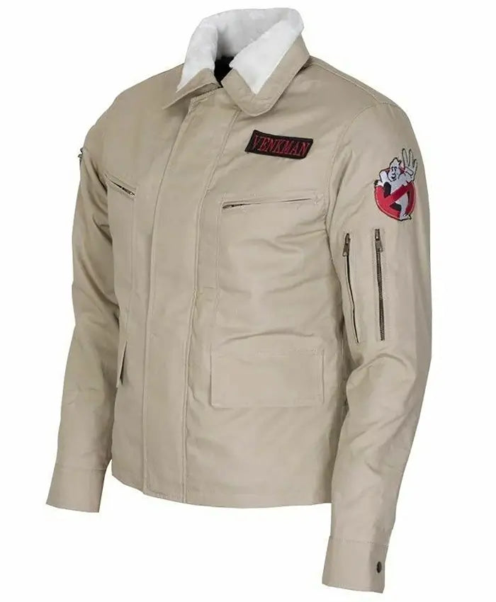 Ghostbusters Beige Cotton Jacket