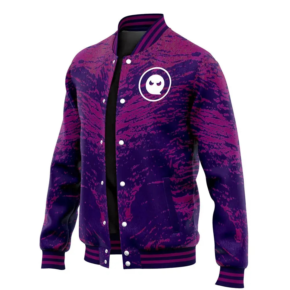 Ghostly Evolution Gastly Haunter Gengar Pokémon Varsity Jacket