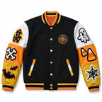 Halloween Boo Varsity Jacket