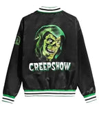 Halloween Creepshow Black Bomber Jacket