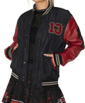 Halloween Friday The 13th Varsity Jacket
