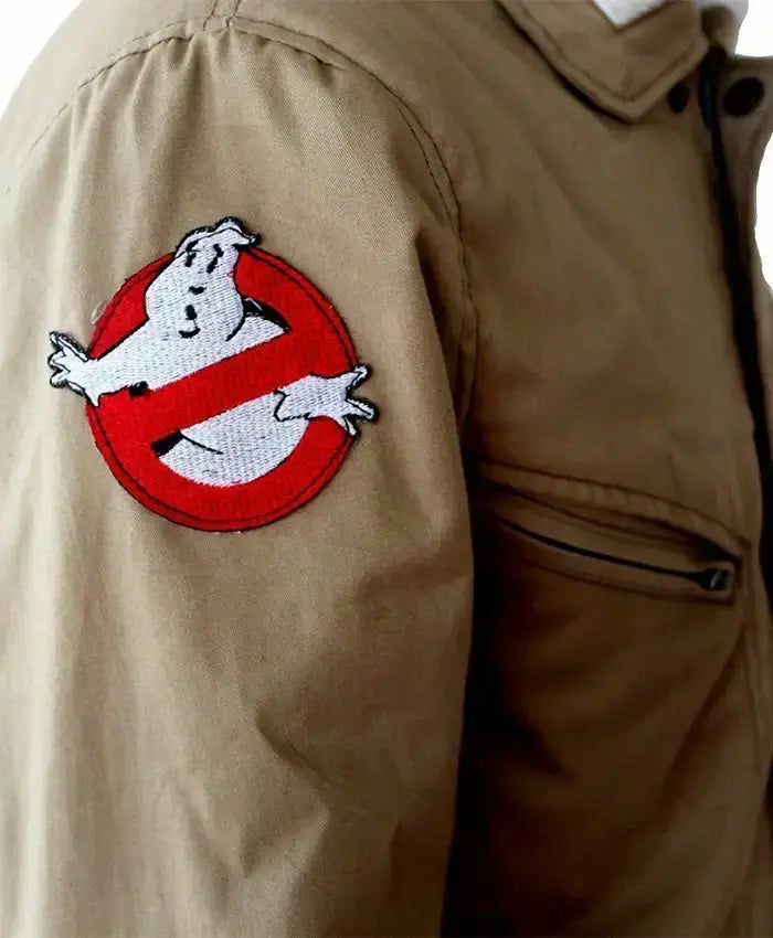 Halloween Ghostbusters Beige Cotton Jacket