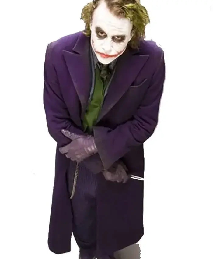 Halloween Joker Purple Coat