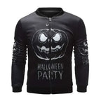 Halloween Party Black Bomber Jacket