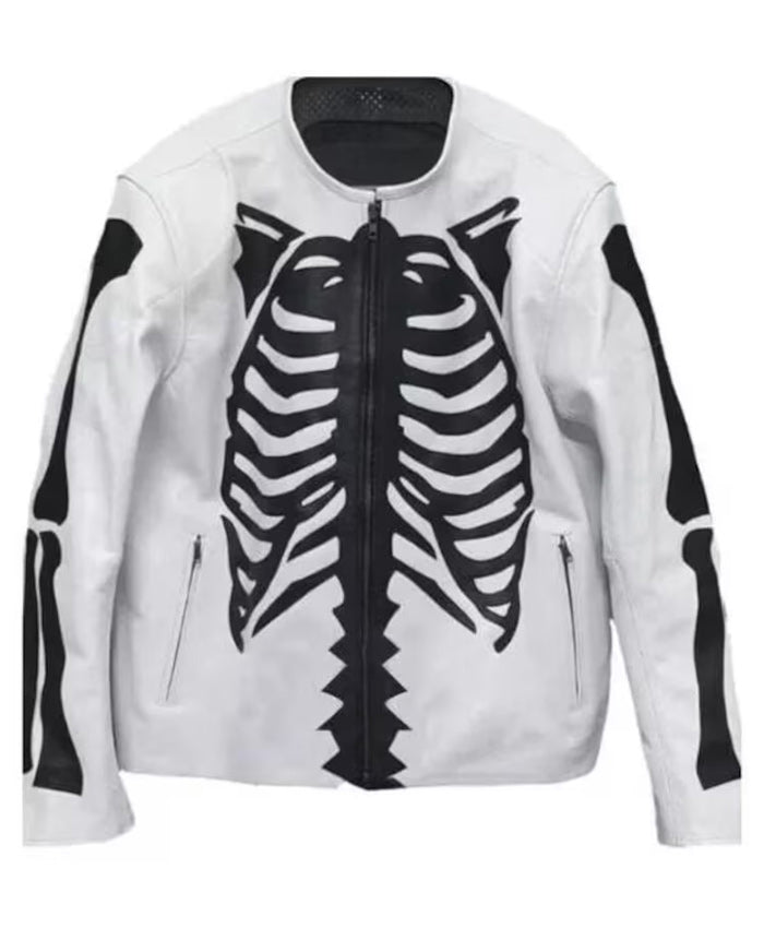 Halloween Skeleton Motorcycle Jacket