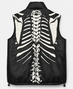 Halloween Vilanto Skeleton Leather Vest