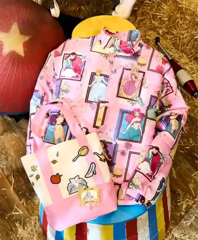 Hearts Pink Princess BoxLunch D23 Kingdom Jacket