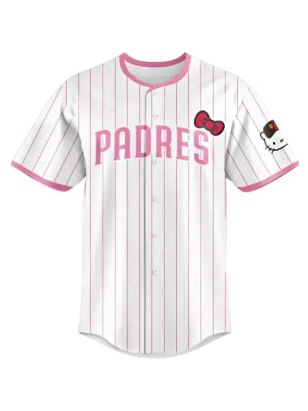 Hello Kitty San Diego Padres Pink Jersey