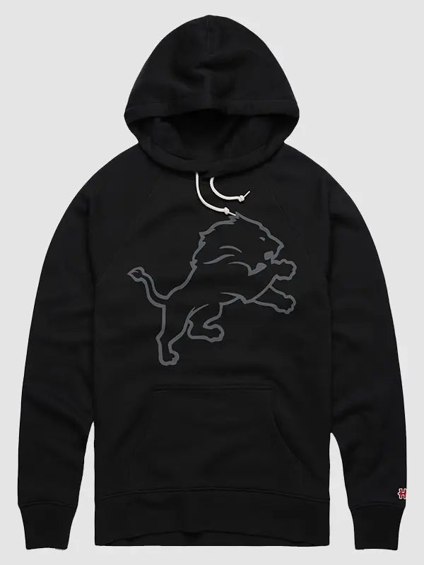 Homage Detroit Lions Blackout Hoodie 