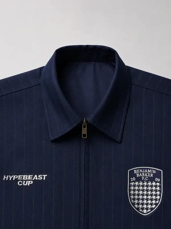 Hypebeast Cup x Benjamin Barker Collector’s Navy Jacket