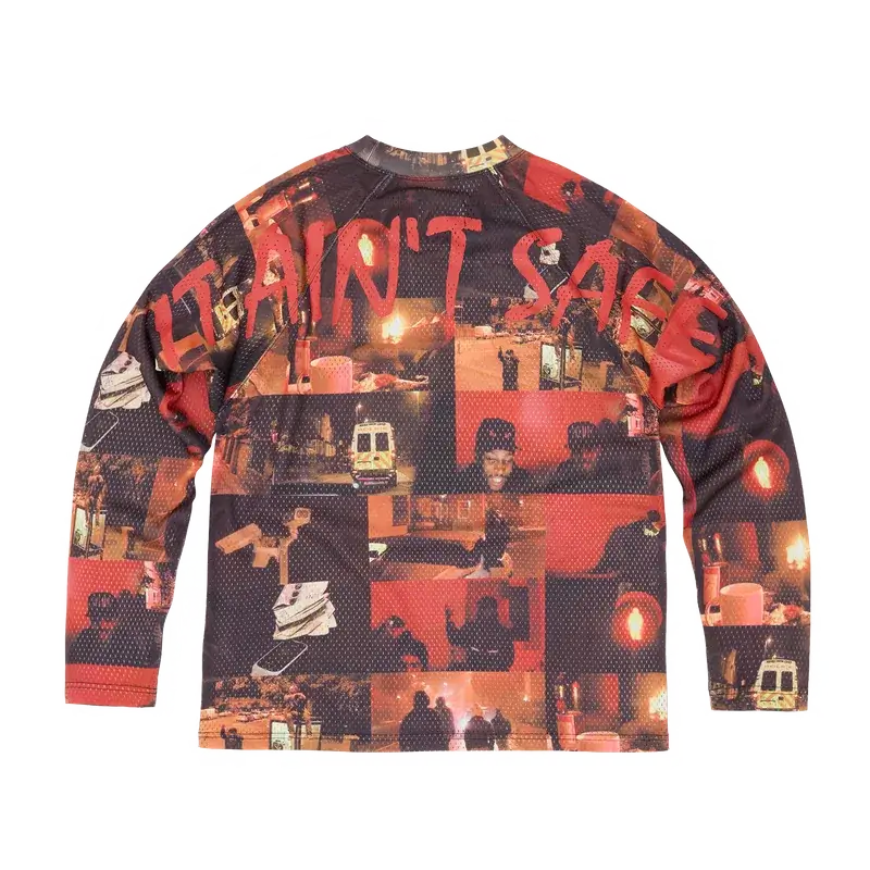 IT AIN'T SAFE MESH JERSEY