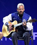 Inter Milan Fanatics Fest NYC 2026 Blue Satin Jacket