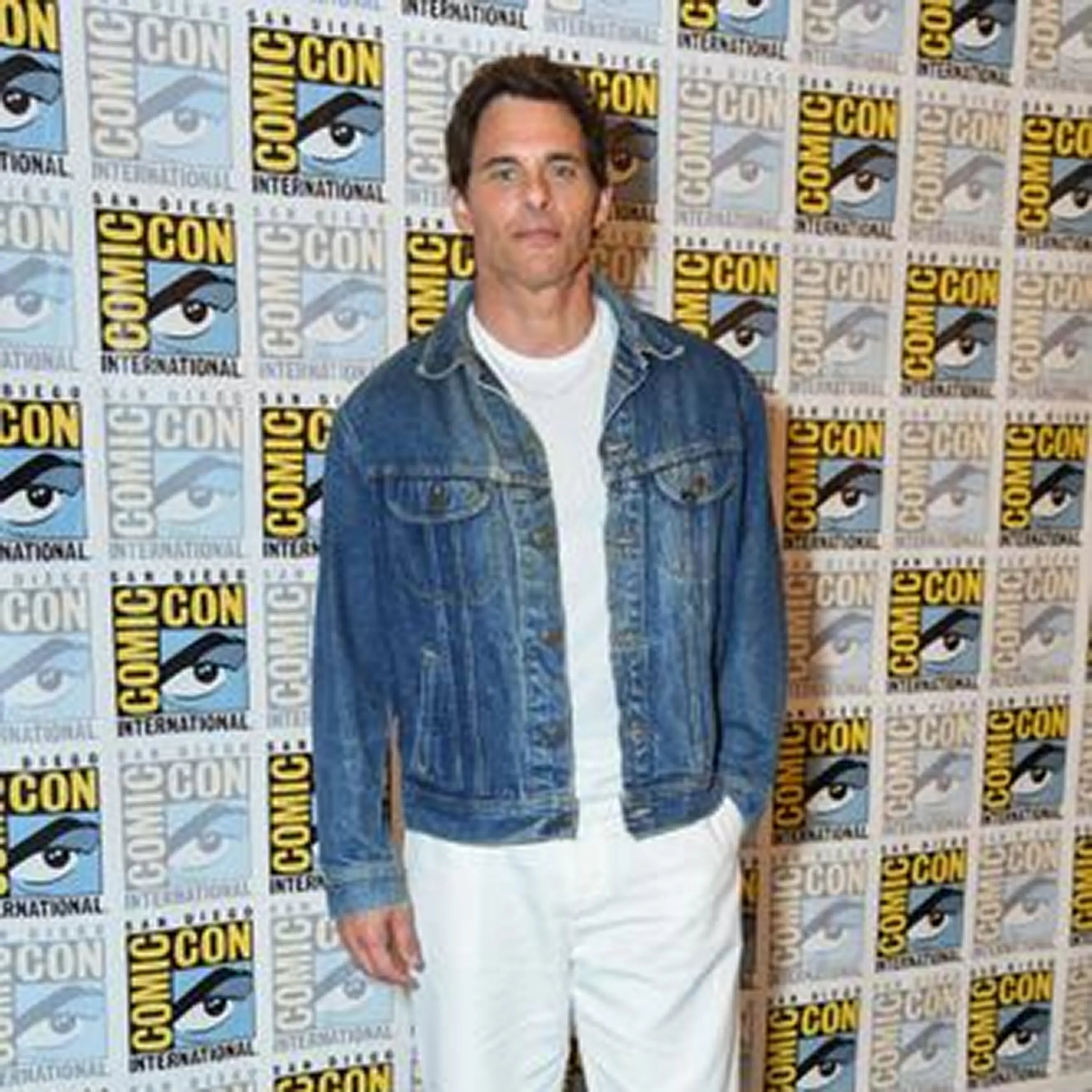 James Marsden Comic Con Denim Jacket