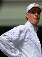 Jannik Sinner Wimbledon champions white Jacket